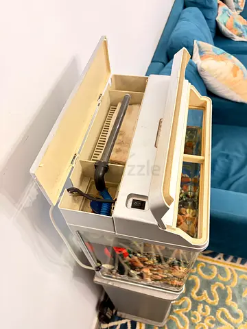 Fish Aquarium with cupboard stand