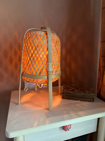 KNIXHULT rattan table lamp / BOHO Lamp ikea