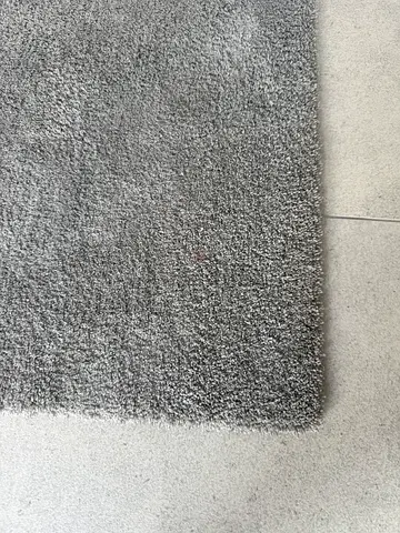 IKEA KNARDRUP Rug, low pile, light grey 200x300 cm