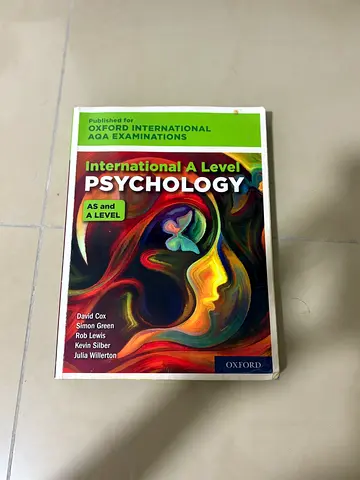 International A Level Psychology (Oxford) - AS and A Level
