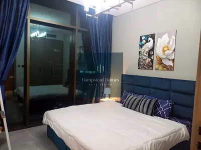 Higher Floor 1BR | Canal Views | Business Bay