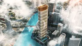 Canal Views | Luxury 1BR 2 Bath | Binghatti ONE