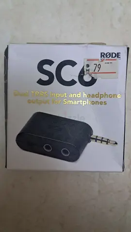 Rode SC6 Dual TRRS Headphone + Microphone Interface (boxed)