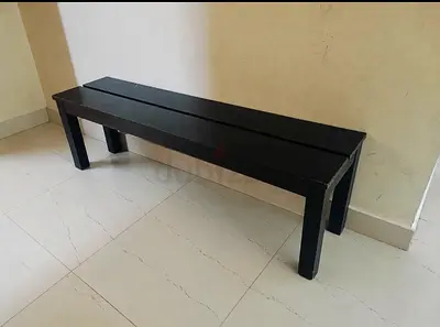 Solid Bench - Dark Brown, Simple Design