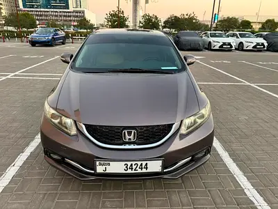 Honda Civic 2015 EX | GCC Specs | Reliable & Well Maintained