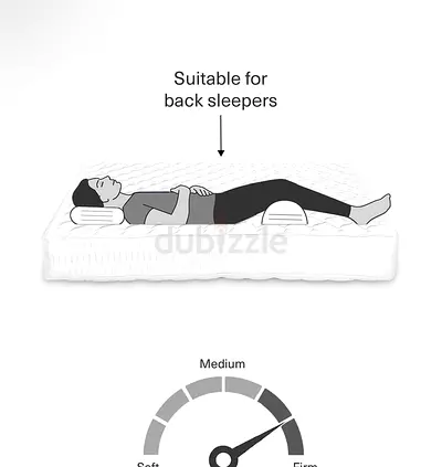Medium Support Mattress — Good for Back Sleepers, Like-New