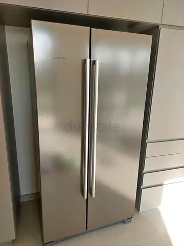 Free Delivery- SIEMENS Latest Model Side-by-Side Fridge and Freezer Stainless Steel Body 90cm