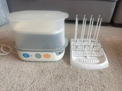 Tommee Tippee Electric Steam Steriliser + FREE Drying Rack