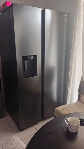 Samsung latest model side by side refrigerator for sell with water dispenser 💯 good working