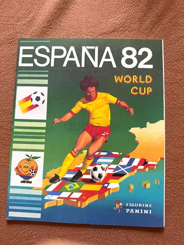 1982 World Cup panini - reprint