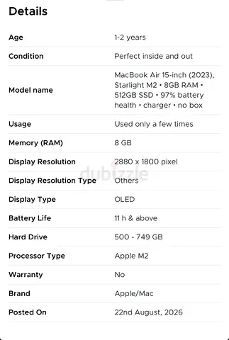 MacBook Air 2023 for sale