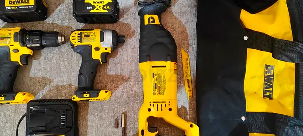 ORIGINAL DEWALT DRILL, DRIVER and SAW