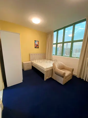 Fully furnished master bedroom attach washroom available in Al Falah Street