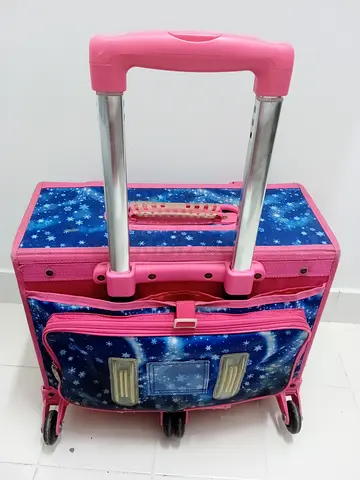 Disney Frozen Rolling School Bag / Toy Case - Good Condition