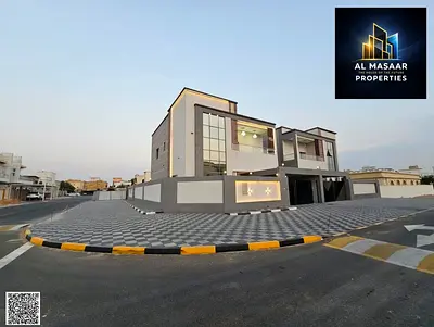Own a modern corner villa on two streets, with air conditioning included, directly on Sheikh Ammar Street.