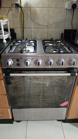 Midea 60x60cm Gas Cooker with Oven– For Sale