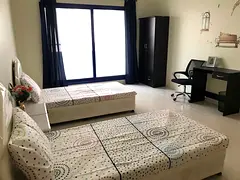 Private room with Balcony, shared washroom | Near Burjuman Metro Station Exit 1