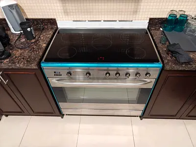 Smeg latest model new model full electric ceramic 5 hobs stove oven dual fan cooking range 90x60