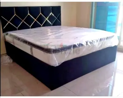 Brand New luxury Bed king Size 180cm 200cm With Top pillow Spring mattress available