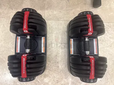 Bowflex SelectTech 552Adjustable Dumbbells (pair) - 5 to 52.5 lbs (2 to 24kg)