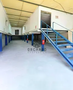 8000 SQFT/SUITABLE FOR ALL ACTIVITIES/25KW POWER/OFFICE KITCHEN WASHROOM/RENT 250000 AED/SLIGHTLY NE