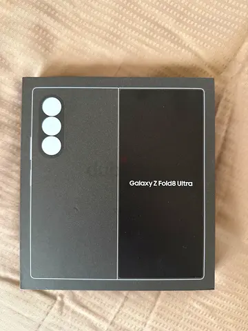 Samsung Galaxy Z Fold8 unltra box (original packaging) - used only for a week with box - black - 1TP