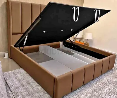 Brand new King size hydrolic Storage bed Available