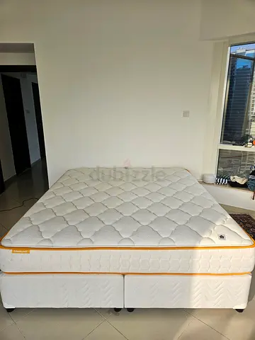 Simmons King sized bed and mattress