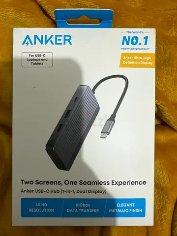Anker USB-C 7-in-1 Multiport Hub (HDMI, USB-A, SD/TF) - Brand New in Box