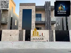 Luxury modern villa for sale in Al Yasmin, Ajman | Contemporary design and spacious areas | Price ne
