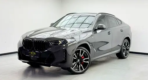2025 BMW X6 xDrive40i M-Sport, 2030 BMW Warranty + Service Pack, Full BMW Service History, GCC