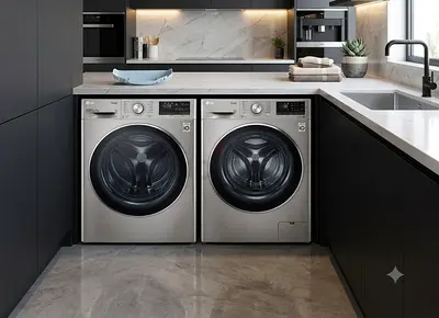 LG New Model ThinQ Washer & Dryer Set – Smart Connectivity | Premium Design