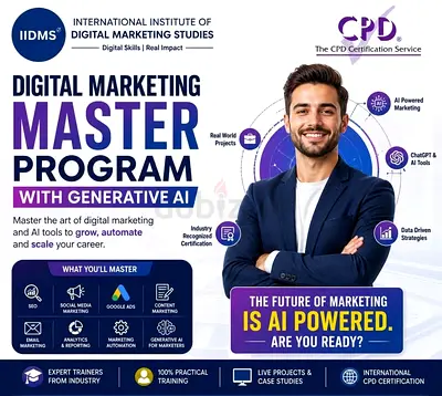 Digital Marketing Master Program with Generative AI (Course Brochure)