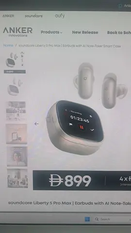 Anker Soundcore Liberty 5 Pro max True Wireless Earbuds -