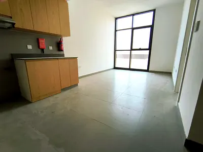 READY TO MOVE 1 BHK AL MAMSHA COMMUNITY WITH WARDROBES BUILT IN FREE PARKING GYM AND POOL FOR FAMILY ONLY