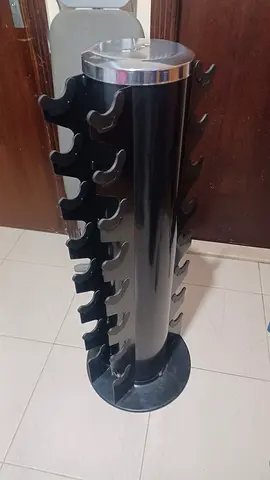 YORK 8 pair dumbell rack - 1m height
