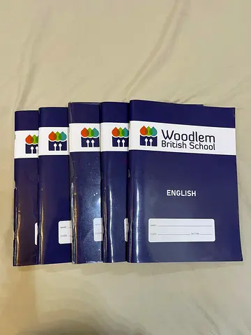 Woodlem British School Notebooks