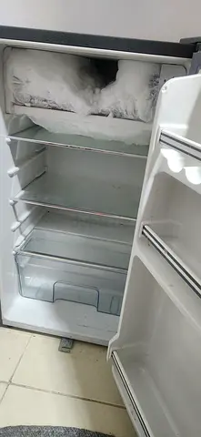 Used Fridge with Adjustable Glass Shelves and Door Storage