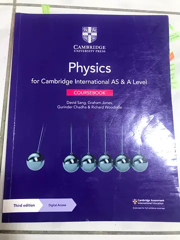 Cambridge Physics for Cambridge International AS & A Level (Coursebook) - Third Edition