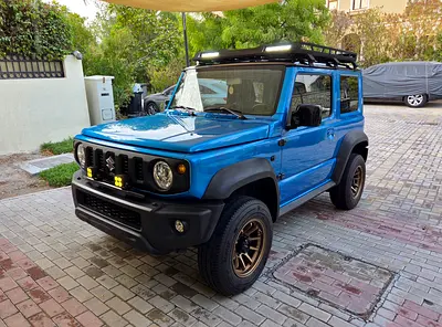 Suzuki Jimny 2023 GLX AT | GCC Specs | Low Mileage | Mods