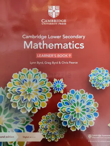 Cambridge Lower Secondary Mathematics Learner's Book 9 (2nd edition)