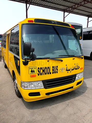 2014 Toyota Coaster Petrol – Ready for School Transport | Excellent Condition (Dubai)