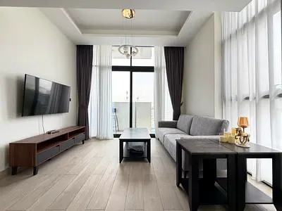 Fully Furnished Burj Al khalifa & Pool View Corner 1bhk just for 70k
