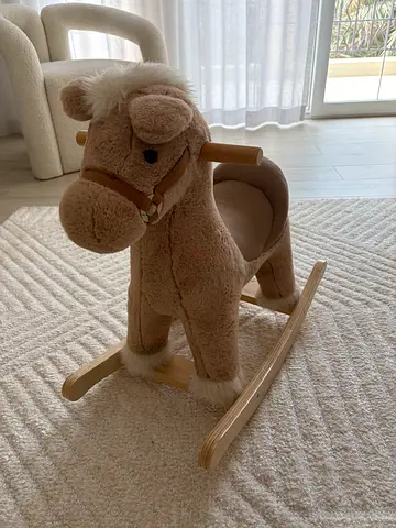 Plush Rocking Horse Toy - Pottery Barn