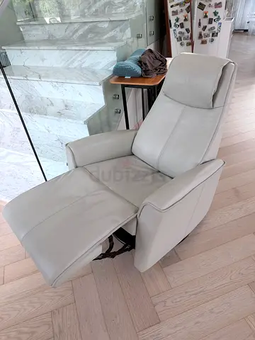 Fjord Recliner. Fjord Recliner. Rocker and Swivel function. Full premium leather