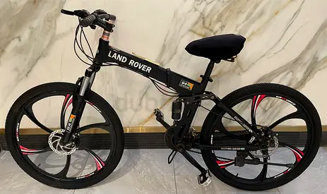 26inch foldable landrover cycle. New price 550+