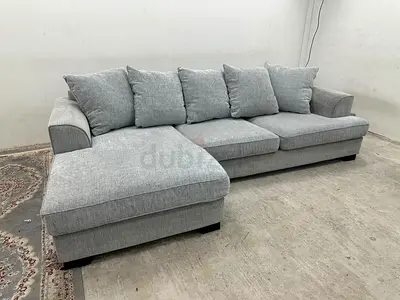 Looks like new condition the one brand Kingston lshape sofa