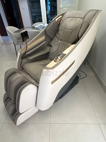 Used Full-Body Electric Massage Chair - Beige - Ares