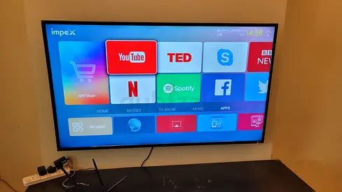 Impex 60 inch" Android Smart UHD TV 4k - Good Working Condition