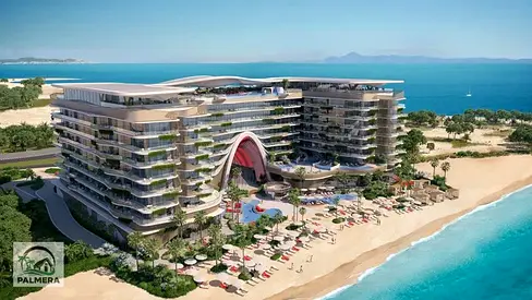The Unexpected Al Marjan Island Hotel & Residences | استوديو بإطلالة على البحر والشاطئ والمسبح